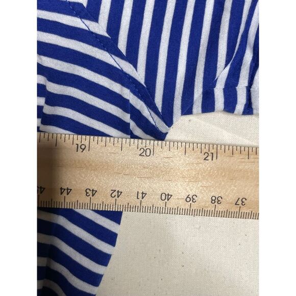 Polo Ralph Lauren Men's Blue Striped‎ Polo Shirt Size Medium - Picture 6 of 7